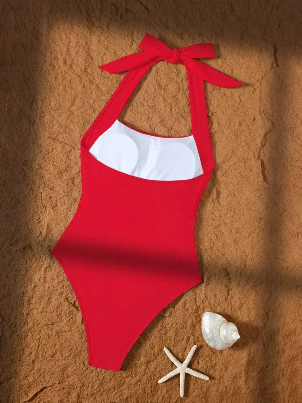 N/A red high‑neck